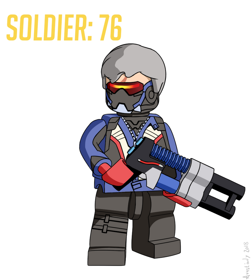 Lego Soldier 76 by Avastindy on DeviantArt