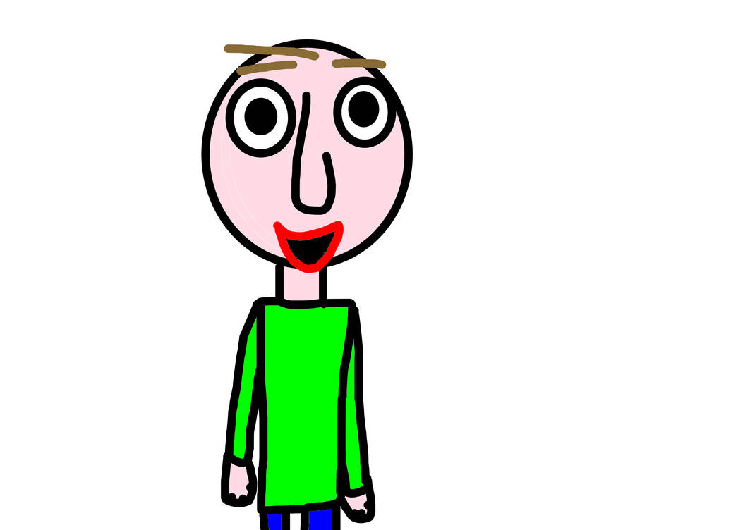 Baldi Rama Meets Rama HI im Baldi nice to meet ya! by circusbaby-gamer on DeviantArt