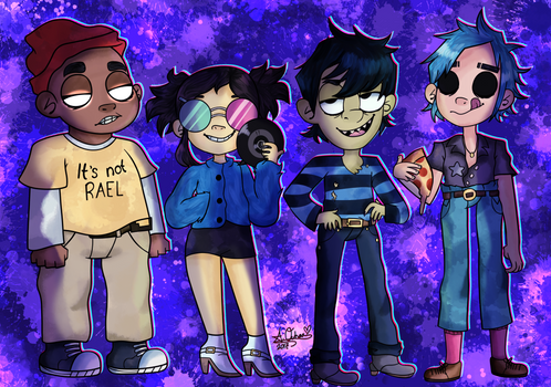 humanz + speedpaint