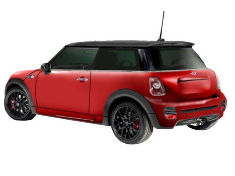 Mini Cooper Back