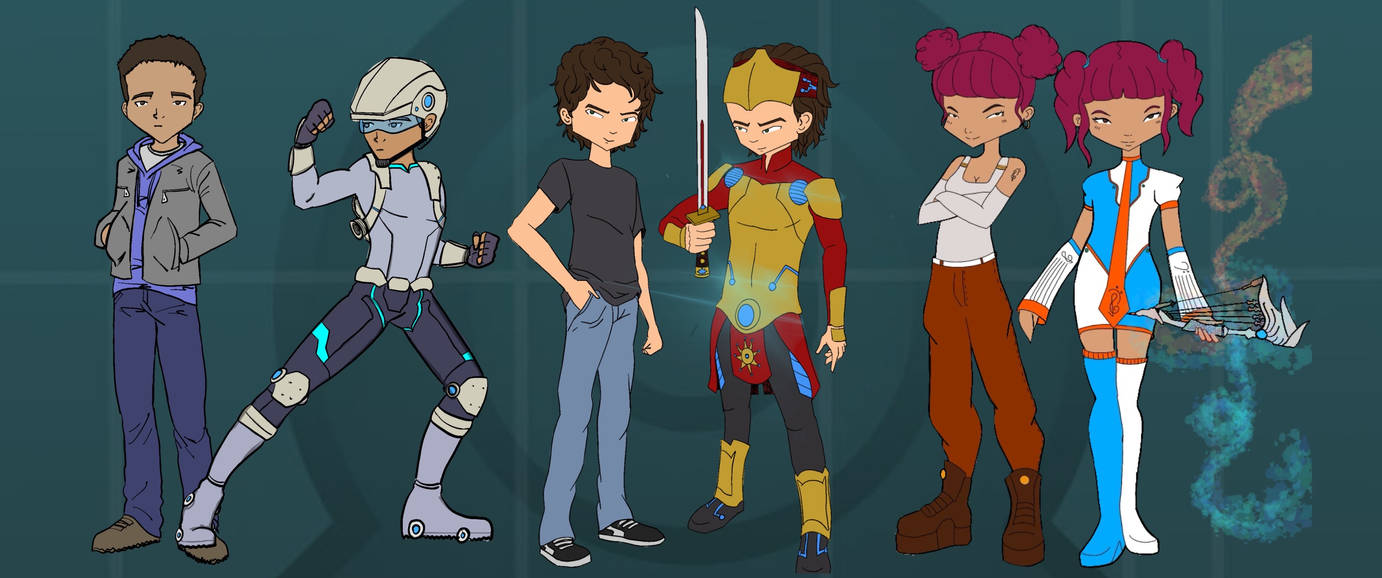Code Lyoko: Genesis Mains (Fan-Made) by TwistdOrigns on DeviantArt