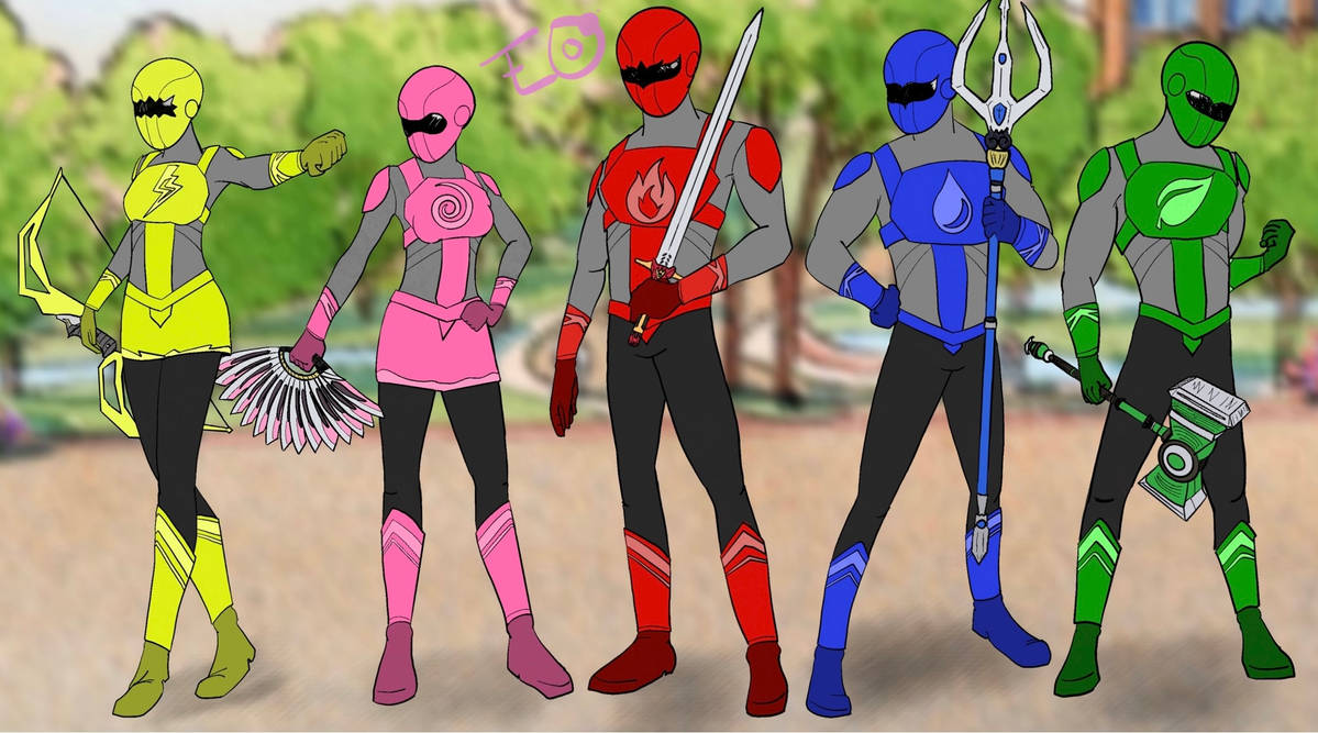 Power Rangers AU: Elemental Force (Season 1) by TwistdOrigns on DeviantArt