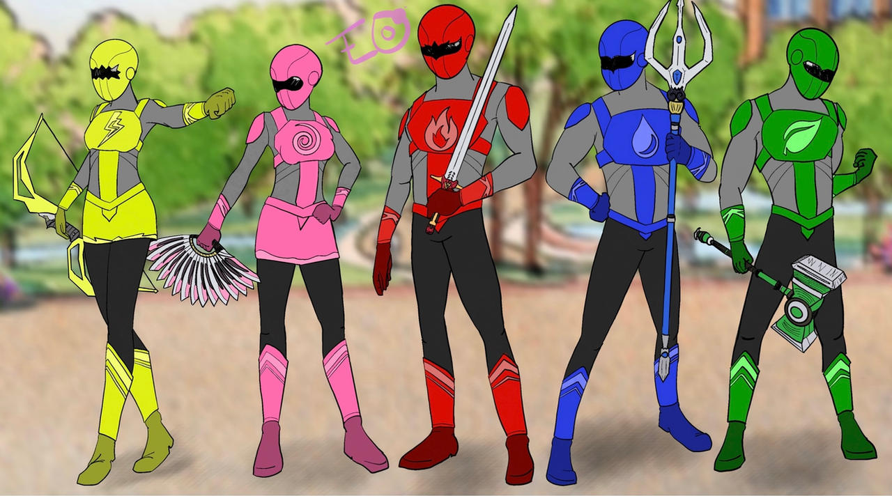 Power Rangers AU: Elemental Force (Season 1) by TwistdOrigns on DeviantArt