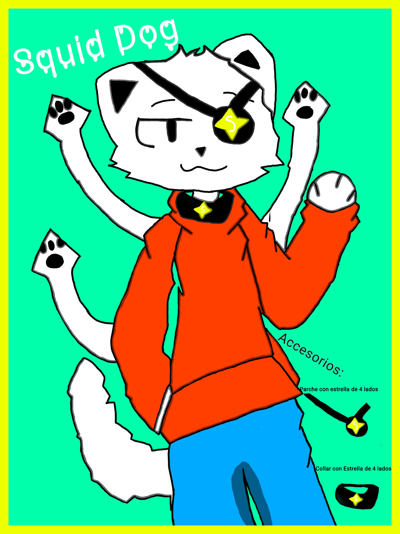 Squid Dog OC Reference/Squid Dog OC Referencia by SquidStar1000 on