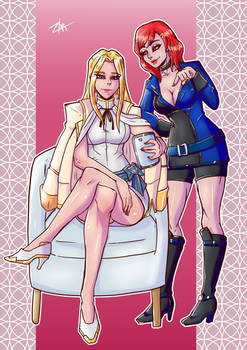 Athena Richter and Felicia Rossi