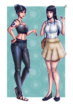 Amaya and Mayumi - Modern Era