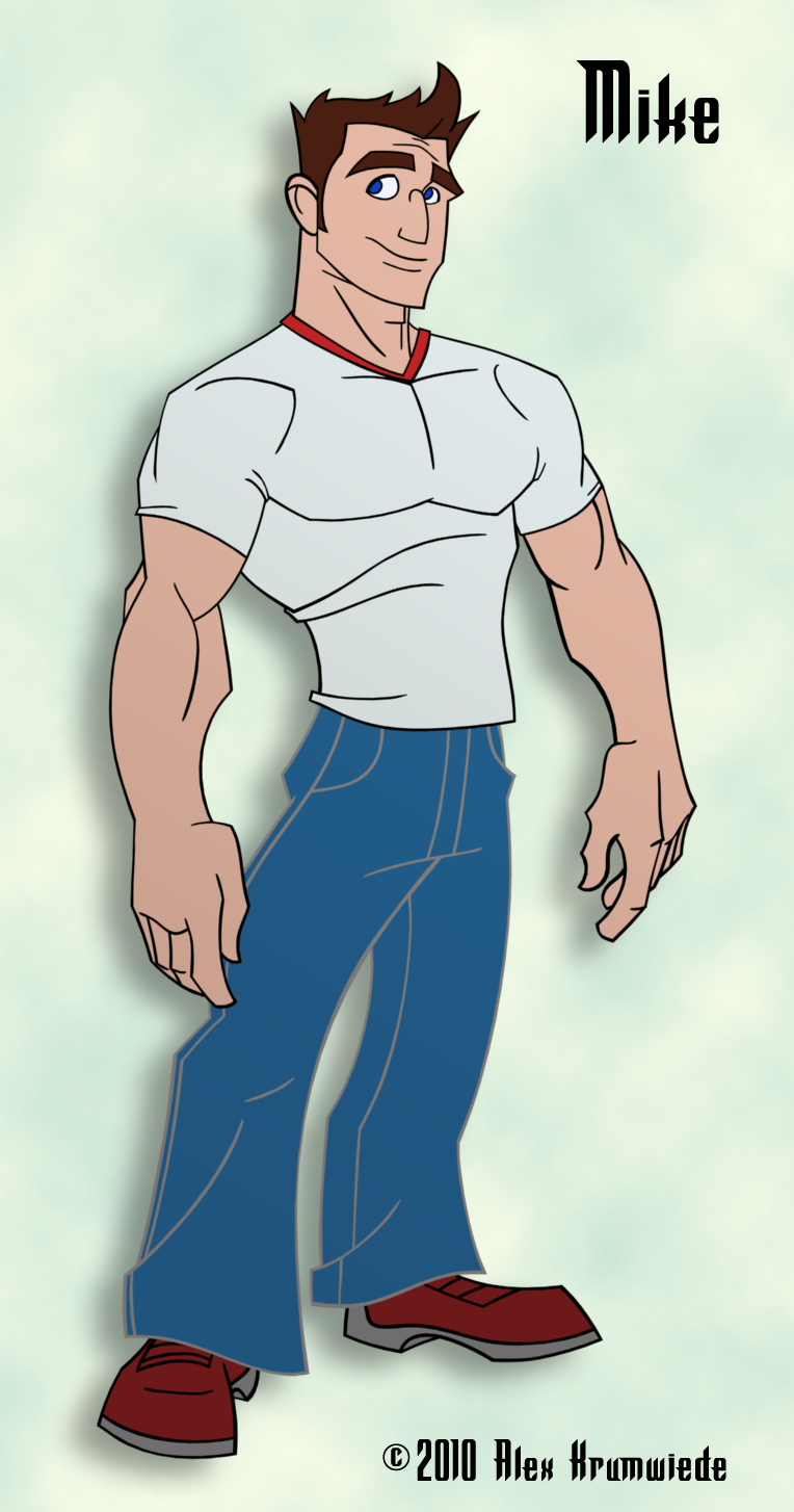 Mike design - full body by RedBladeStudios on DeviantArt