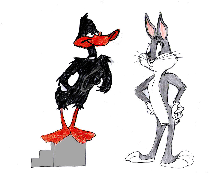 Bugs Bunny And Daffy Duck By THEKID1717 On DeviantArt bugs-bunny-and-daffy-duck-by-thekid1717-on-deviantart