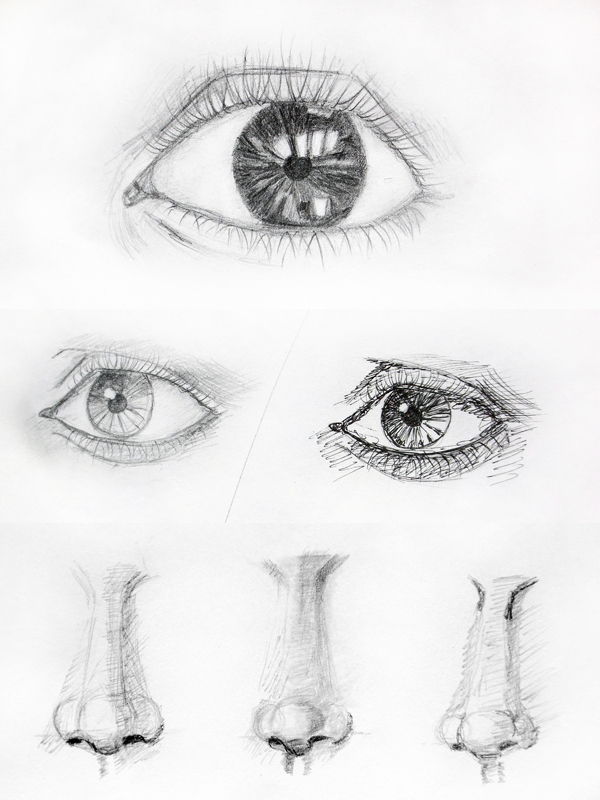 eye / nose practice