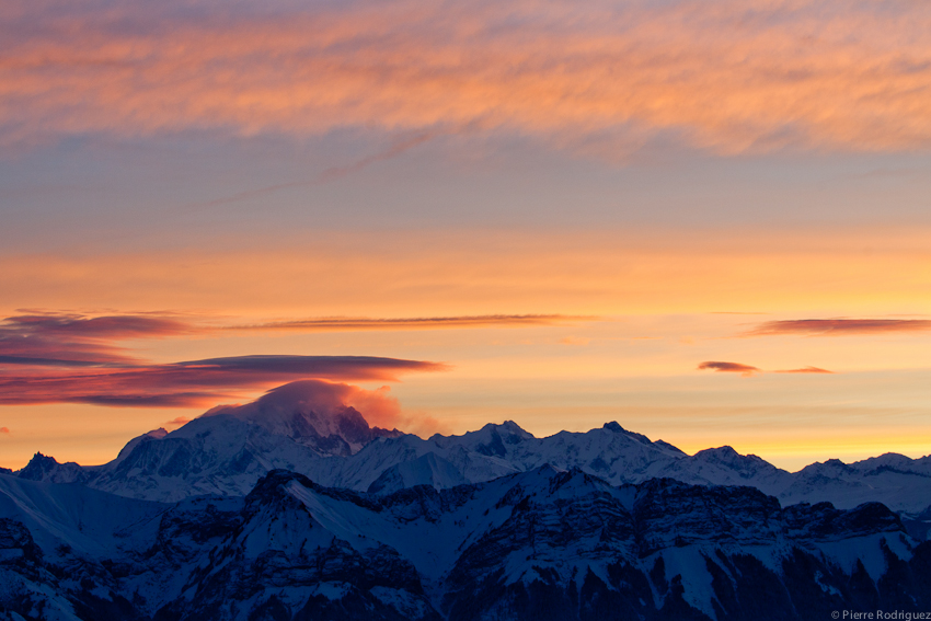 Mont Blanc au reveil