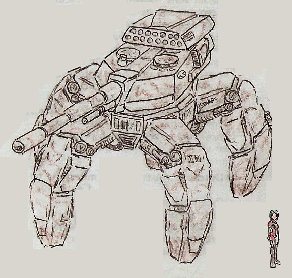 Heavy Mech Kaosfuhrer