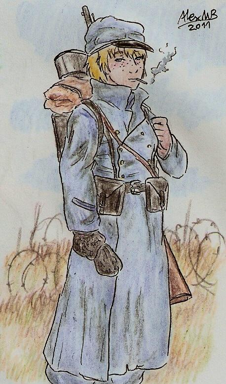 Aethian Infantry soldier