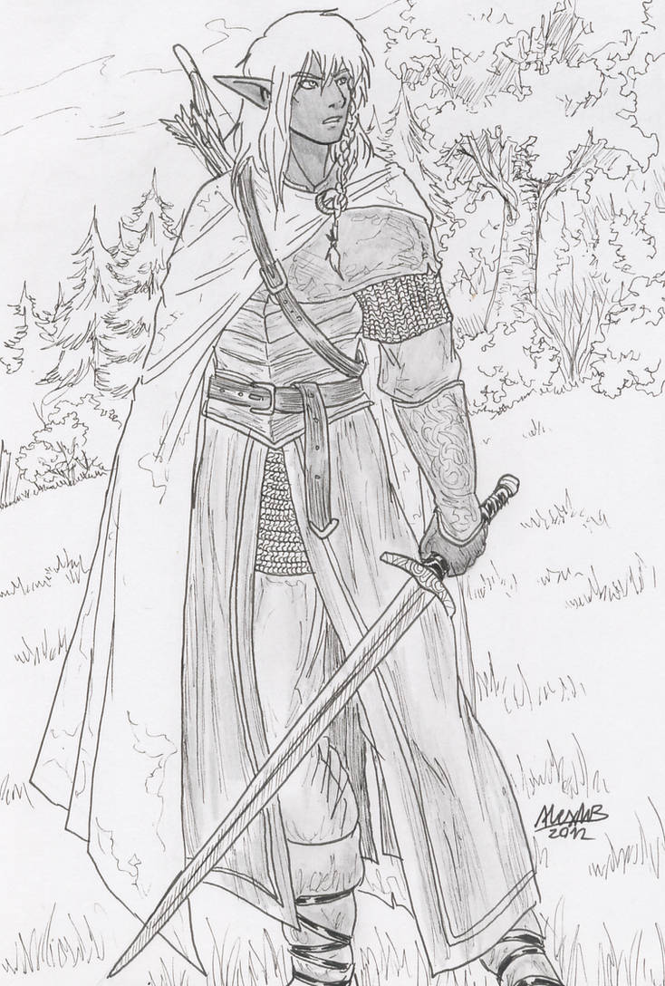 Drow Ranger by Shabazik on DeviantArt
