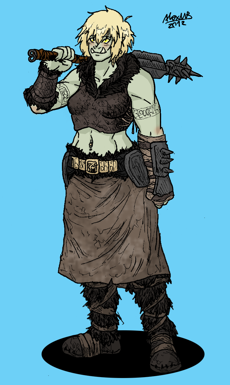 Schlobohmi Orc mercenary