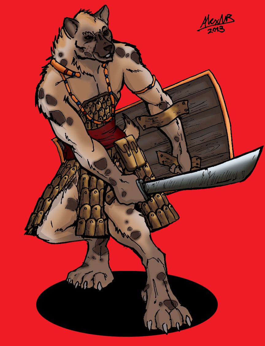 Gnoll Mercenary