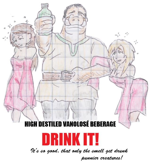 Distilled Vanolose drinks : DRINK IT!