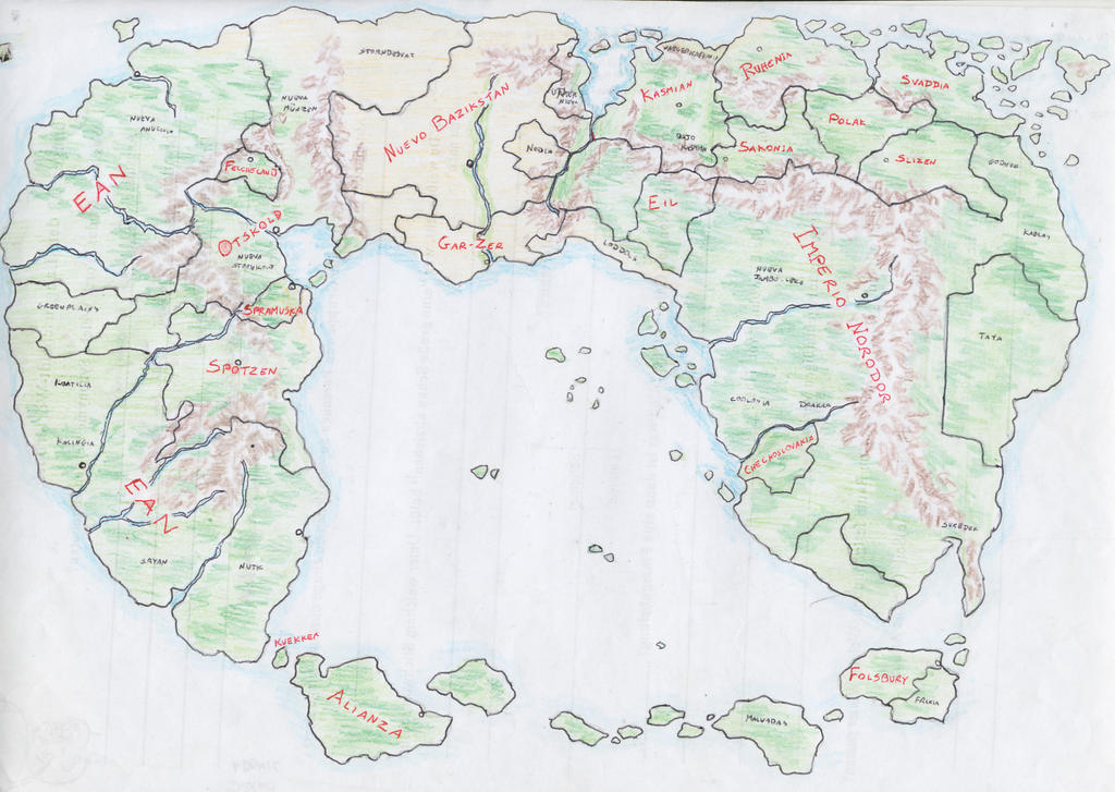 Geographic map of Ots by Shabazik on DeviantArt