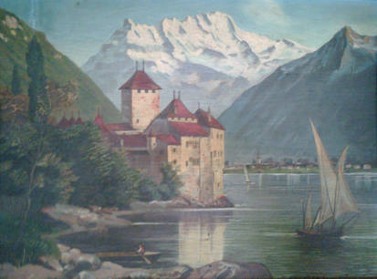 Burg und See