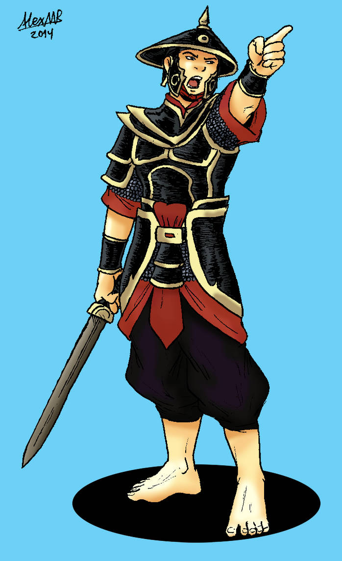 Human Sergeant of Hinbina by Shabazik