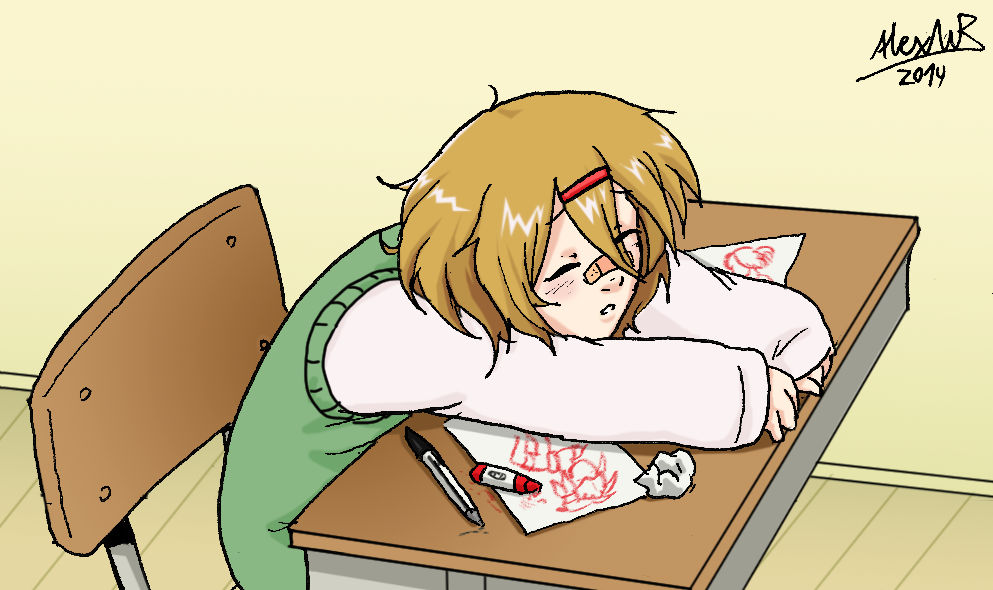 I don't want to study by Shabazik on DeviantArt