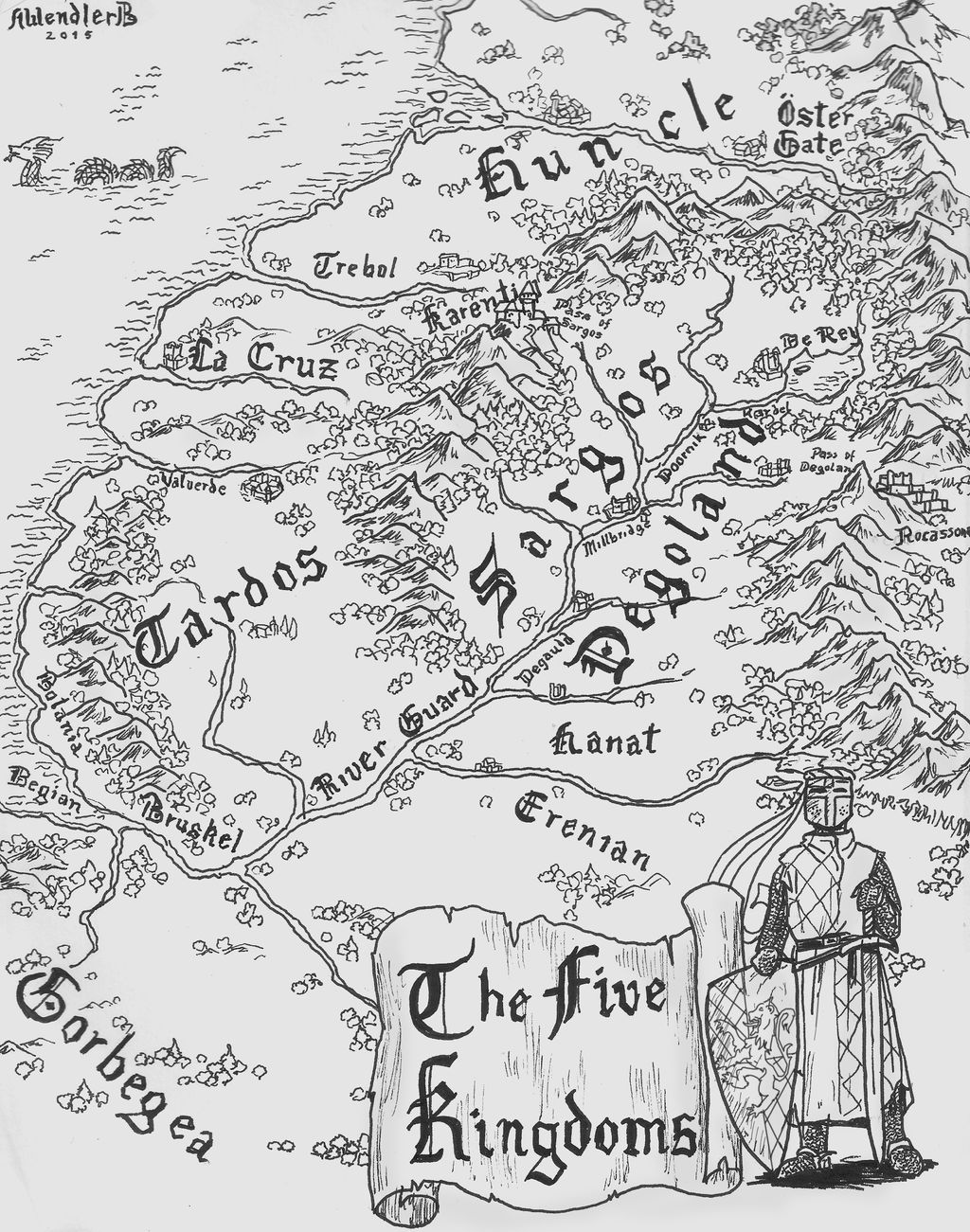 The Five Kingdoms