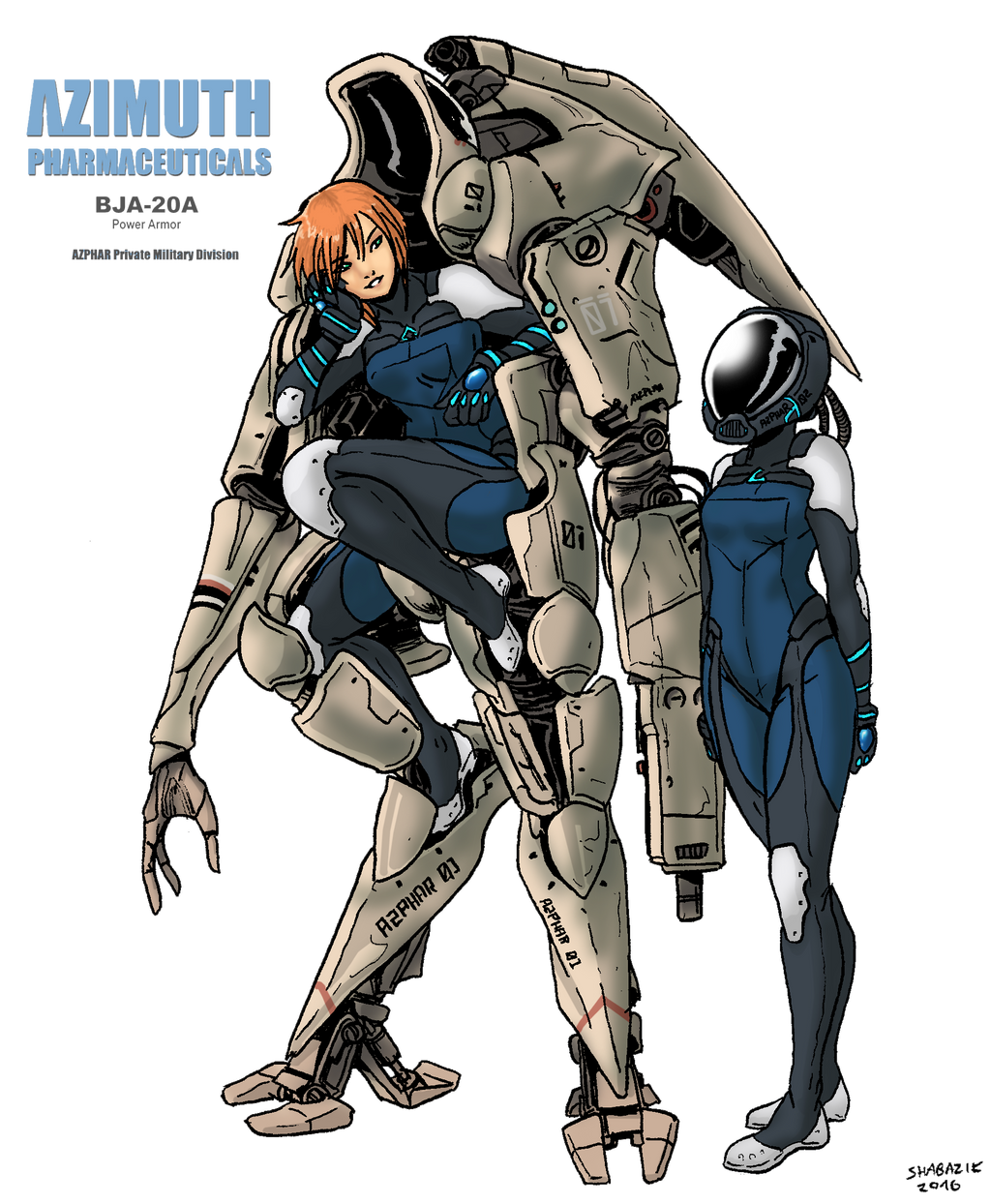 Power Armor BJA20A by Shabazik on DeviantArt