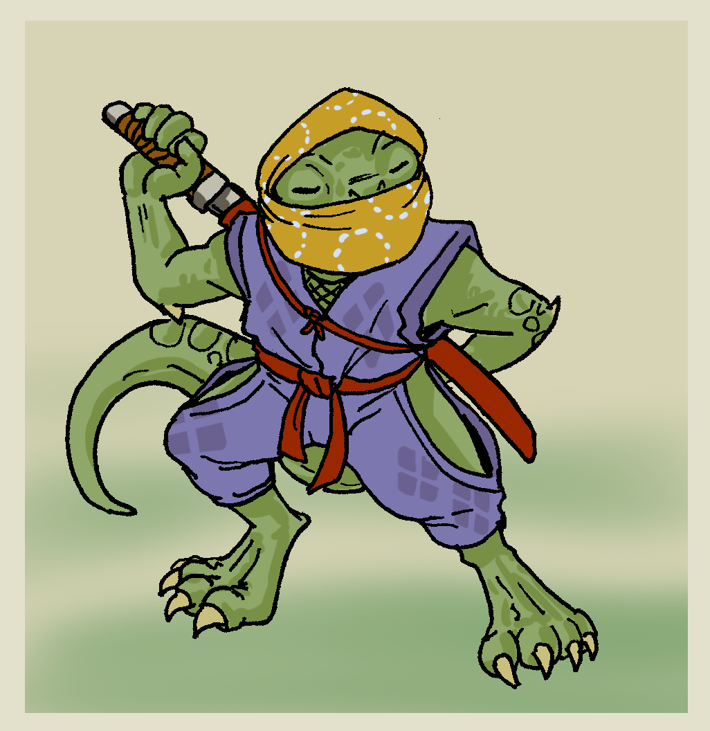 Anime Riding Lizard Shinobi Lizard by Shabazik on DeviantArt