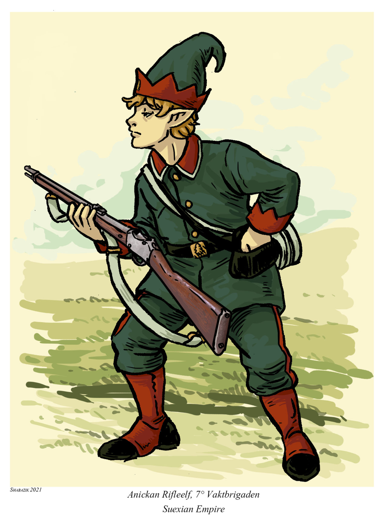 Rifleelf by Shabazik on DeviantArt