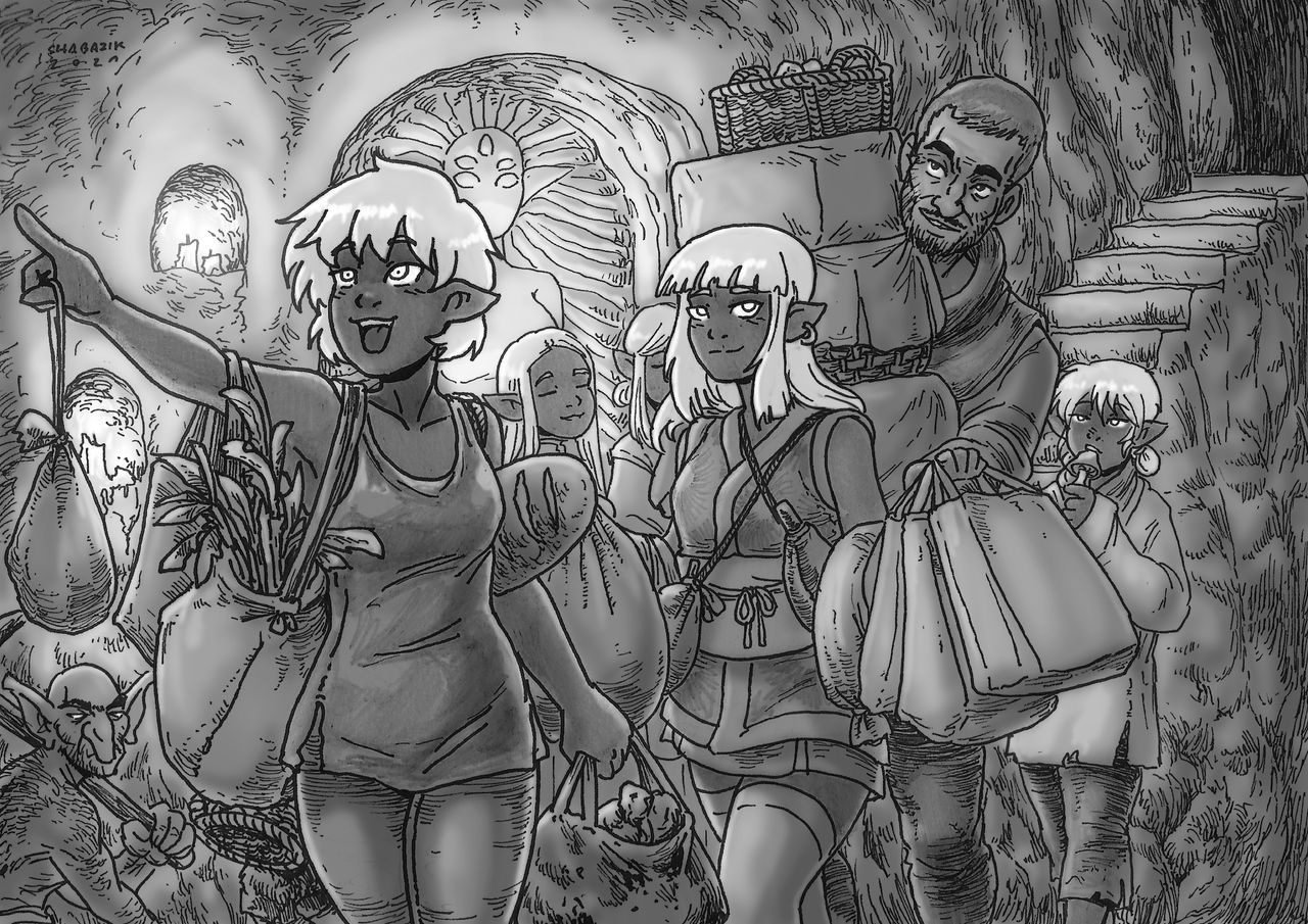 Drow Hero By Shabazik On DeviantArt