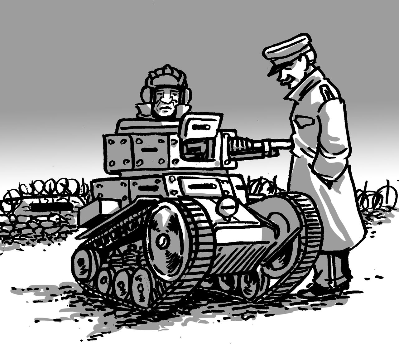 Machine Gun Deviantart Motorised Armoured Assault Machine Gun by Shabazik on DeviantArt