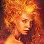 Fire Woman (Dota 2 Lina FanArt)