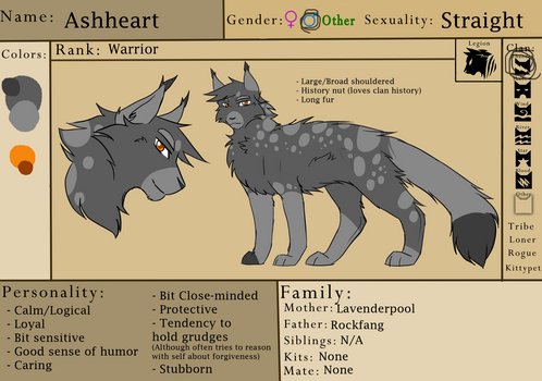 SR OC Ref: Ashheart