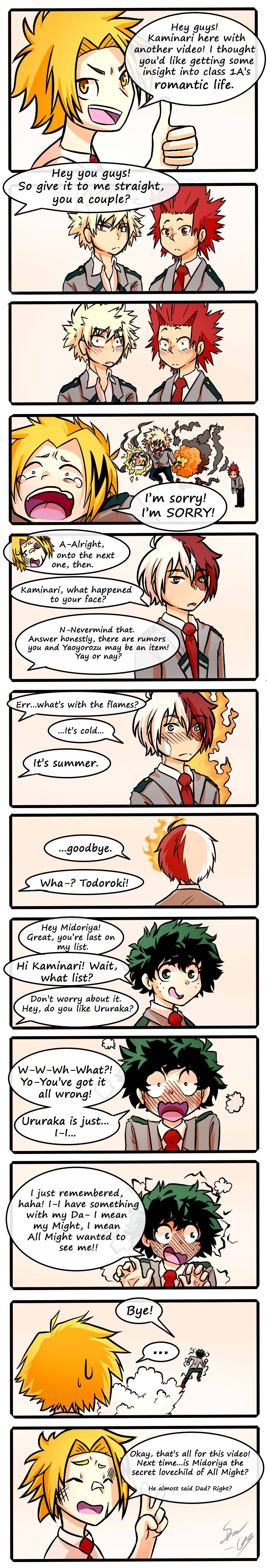 MHA Comic Romance by RiverSpirit456 on DeviantArt