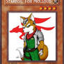 Fox McCloud Yugioh Card