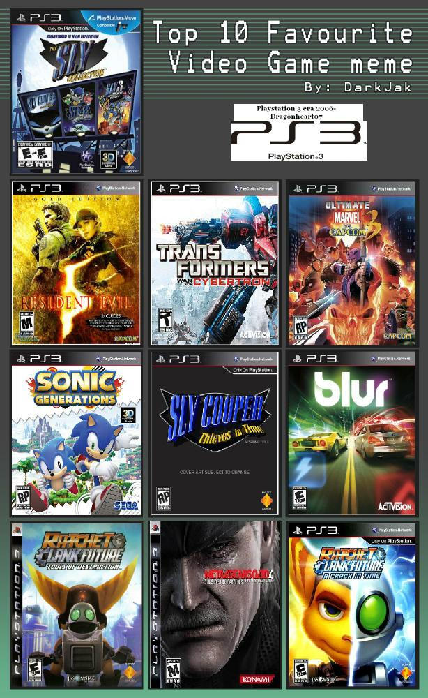 TOP 10 MELHORES GAMES DO PS3 