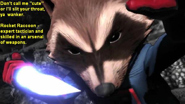 Rocket Raccoon UMvC3 Meme 2