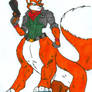 Reporting in - Fox McCloud Taur Commission Colored