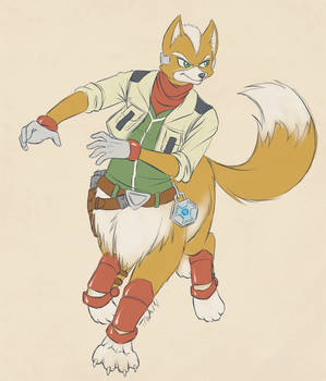 Starfox Taurs #2 - Fox Mccloud