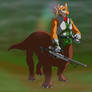 Saurian Warrior - Fox McCloud Request