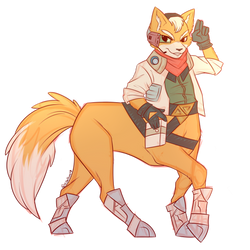 SF Centaur Mercenary Fox McCloud Commission