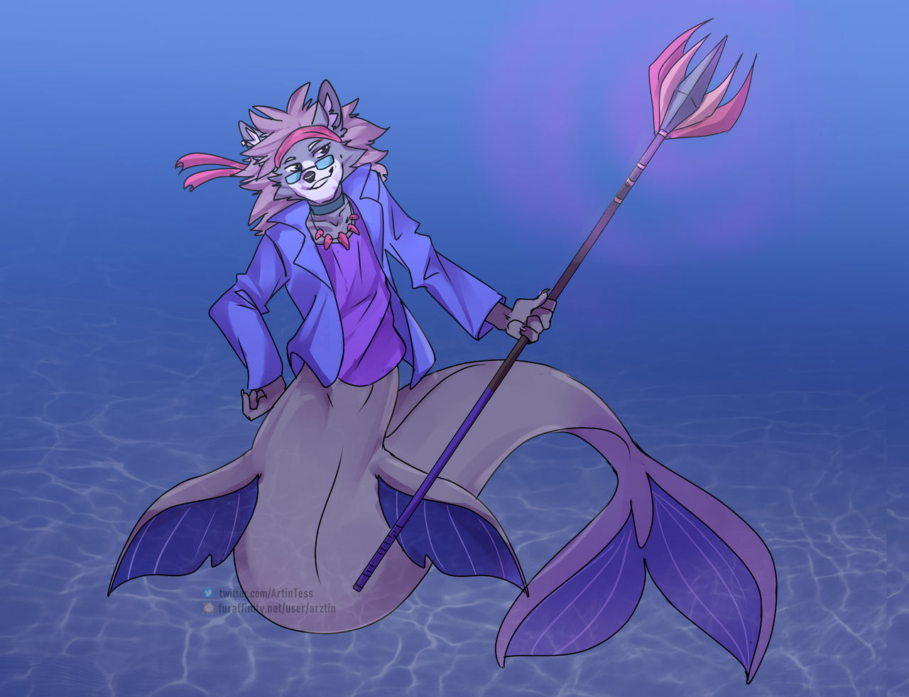 Merwolf Merwolf Staff User - Louie by dragonheart07 on DeviantArt