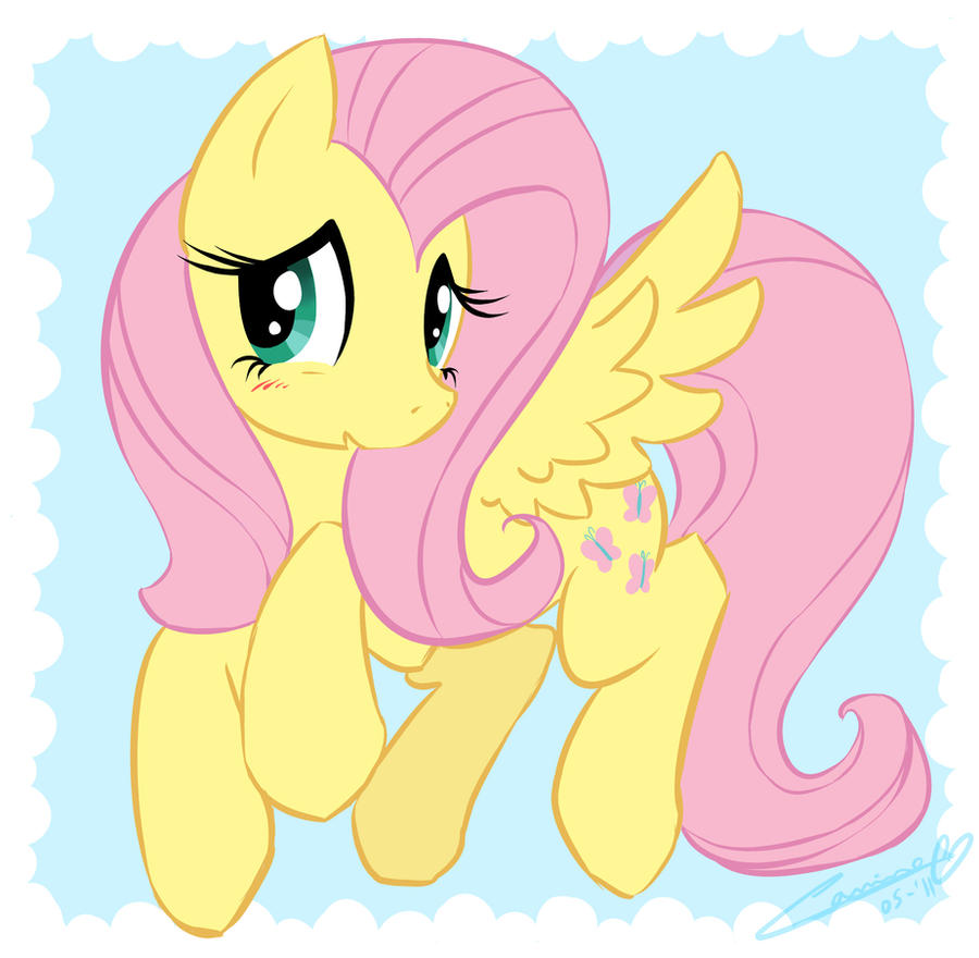 MLP FiM: Fluttershy by caninelove on DeviantArt