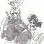 Inuyasha, Kagome and Shippo