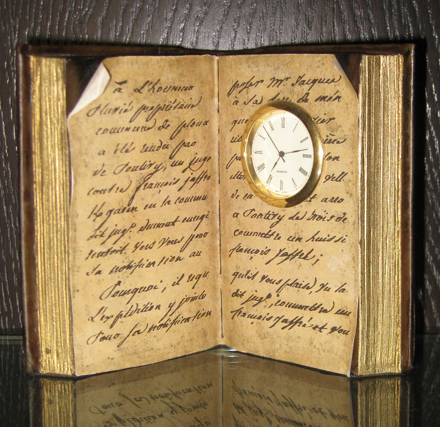 Book clock by ForestGirlStock on DeviantArt