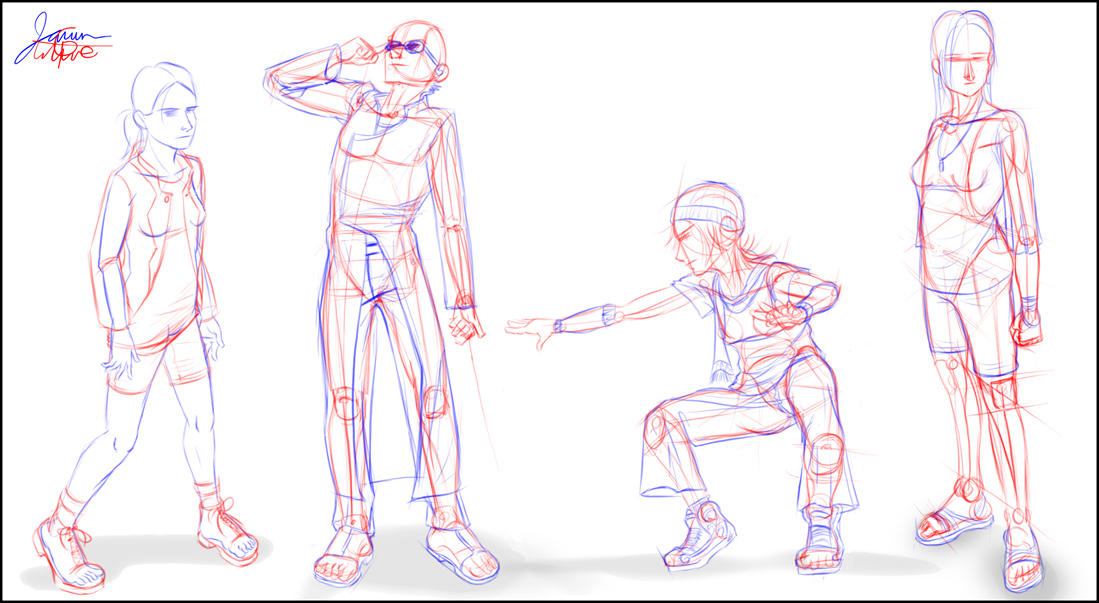 Body sketches 2 by zerreitug on DeviantArt
