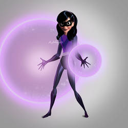 Violet Parr as UltraViolet [Incredibles Concept]