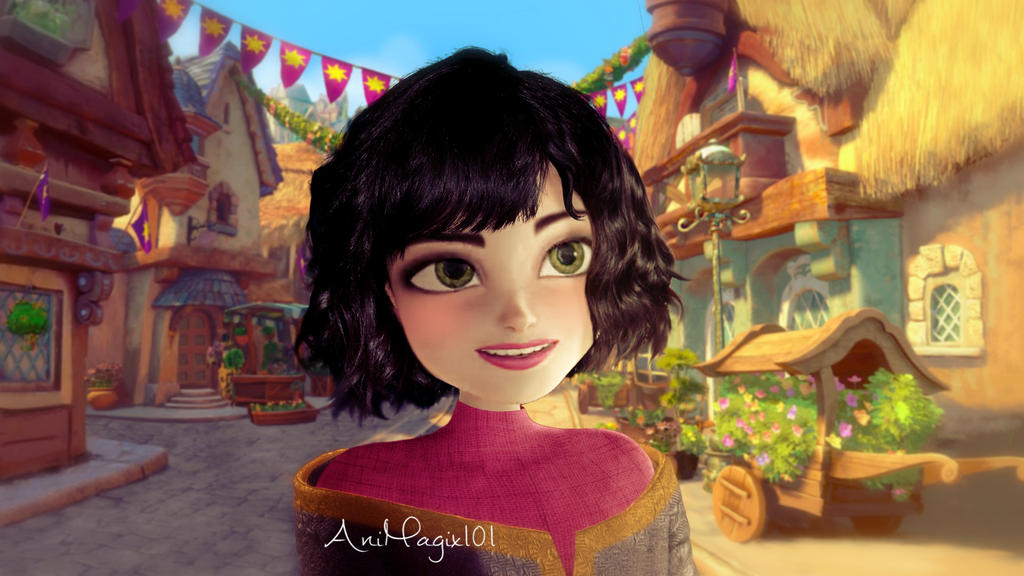 Cassandra From Tangled The Series In Cgi By Animagix101