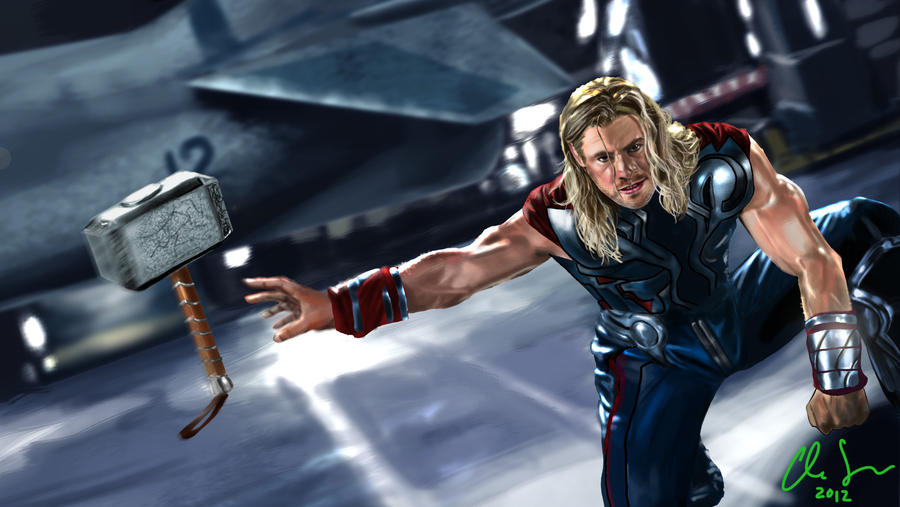 Thor Avengers Wallpaper by osx-mkx on DeviantArt