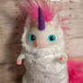 Unicorn art toy doll handmade
