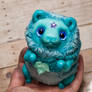 Glacial baby bear fantasy artdoll